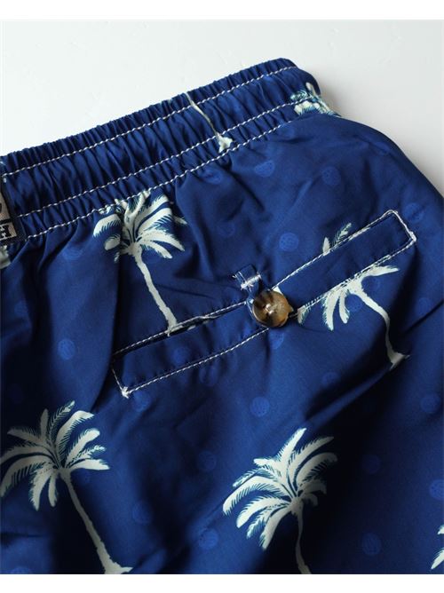 swimshort with cord coulisse MC2 SAINT BARTH | CAPRESE-01401H61 BUTI PALM